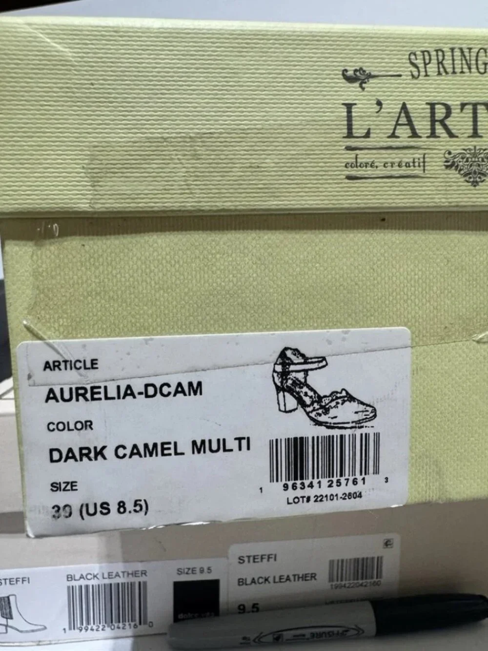 L’Artiste By Spring Step Womens Aurelia Mary Jane Heels Size EU39 M US8.5